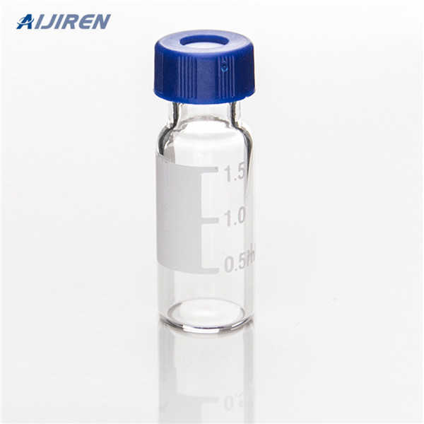 evaporation-proof seal HPLC vials open top cap